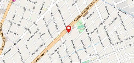 Água Verde Pizzaria e Restaurante no mapa