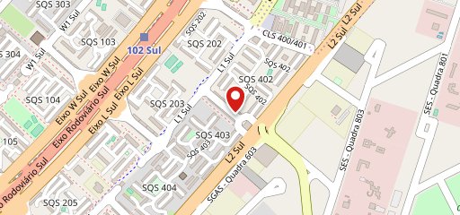 Lake's Restaurante Asa Sul: Feijoada, Massa, Risoto, Drinks, Vinho Brasília DF no mapa