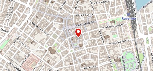 Alighieri cucina, vini, miscelati sulla mappa