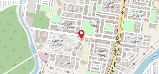 Lamba Chole Bhature on map