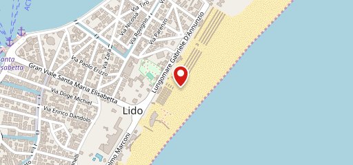 L'Americain beach bar sulla mappa