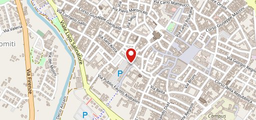 L'Amorosina sulla mappa