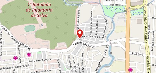 Lanche do Frank no mapa