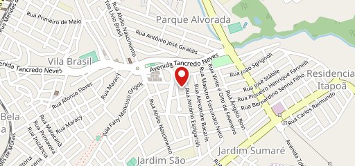 Márcio Lanches no mapa