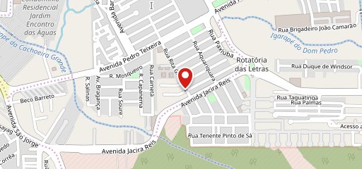 Beirute Lanche no mapa