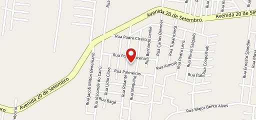 Lancheria Scooby Lanches no mapa