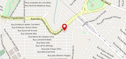 Lanches Acadêmico no mapa