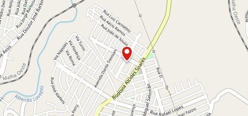 Lanches Serra Negra"trailer" no mapa