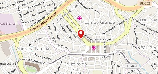 Lanchonete e Restaurante 70 Graus no mapa