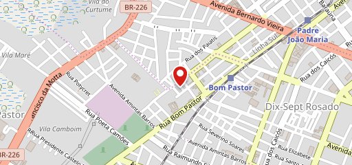 Restaurante Chinês no mapa