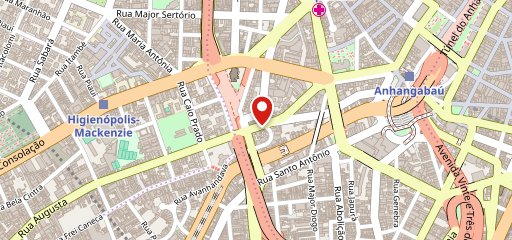 Lanchonete Cupido no mapa