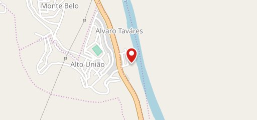 Restaurante e lanchonete da Baixada União no mapa