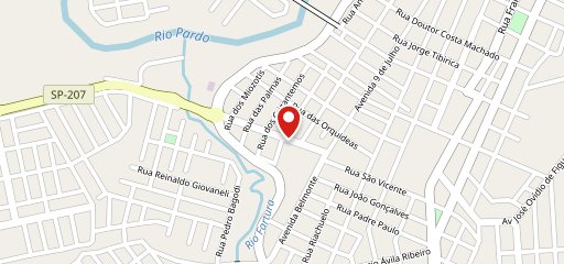 Lanchonete E Sorveteria Maçã no mapa