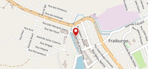 Lanchonete Sabor e Lanches no mapa