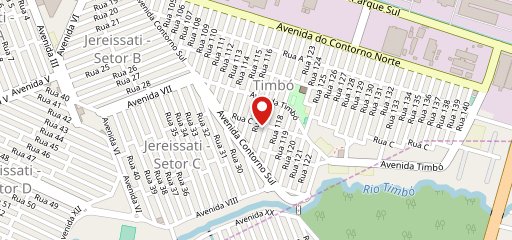 Lanchonete Vitória no mapa