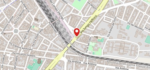 L'angolo del mare sulla mappa