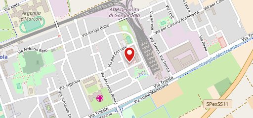 L Angolo della pizza sulla mappa