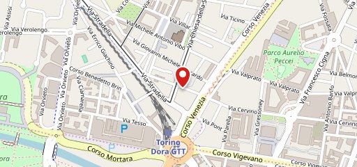 L'angolo della Pizza sulla mappa