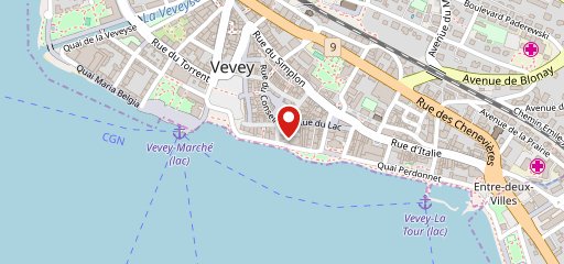 L'Antre deux Diables Vevey sulla mappa