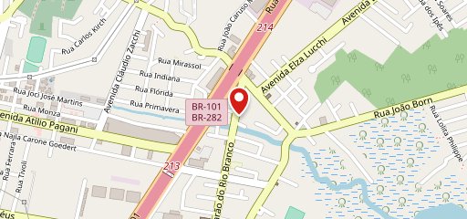 Laricão pub e restaurante no mapa