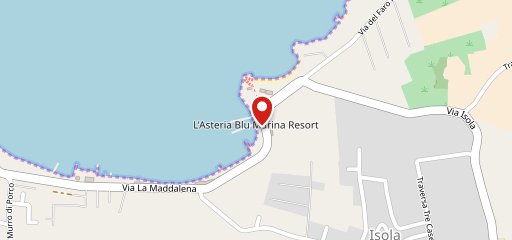 Ristorante L' Asteria Blu - Noleggio barche Pontoon Boat Siracusa sulla mappa