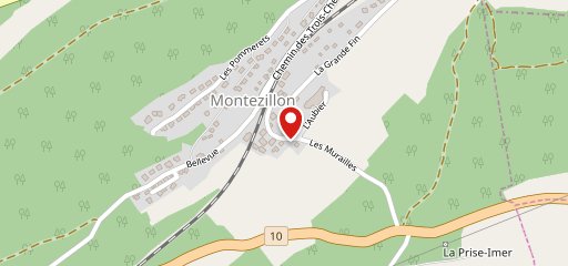 L'AUBIER Eco-Hôtel Montezillon sulla mappa