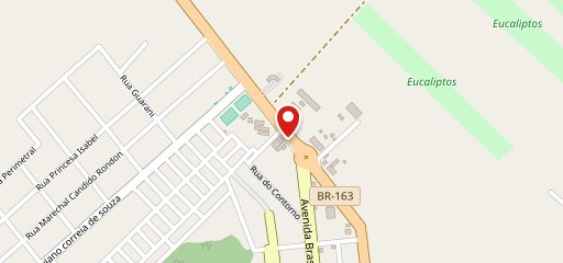 Layout Lanches no mapa