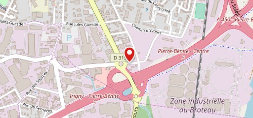 310 à table sur la carte