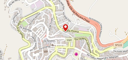 Le 4 Stelle Pizzeria-Arrosticini sulla mappa