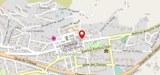 Restaurant le Bocaccino sur la carte