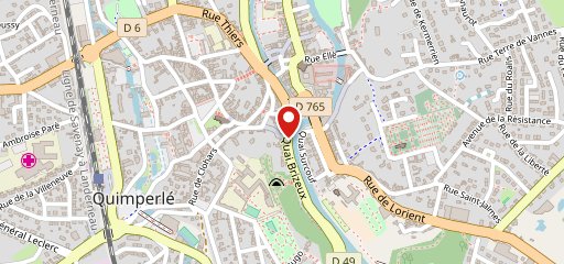 Le Brizeux sur la carte