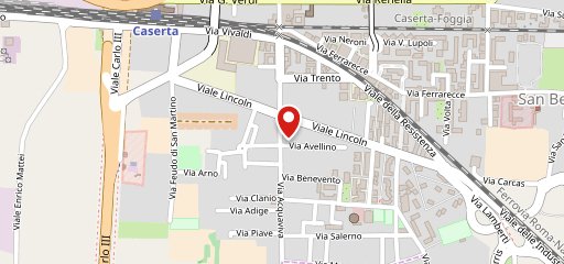 Pizzeria rosticceria Le Caricature sulla mappa