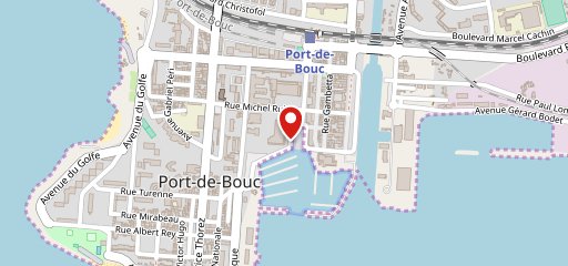 Le Catamaran sur la carte