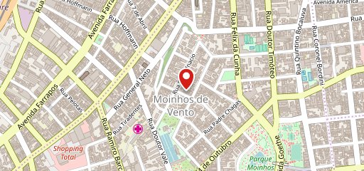 Le Cochon Volant no mapa