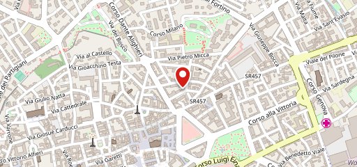 Pizzeria Le due scimmie sulla mappa