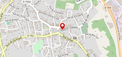 Le Faouët Kebab sur la carte