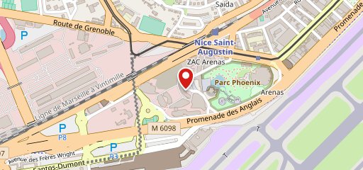 Le First Restaurant sur la carte