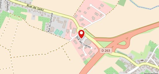 Kiosque à Pizzas Soultz sur la carte