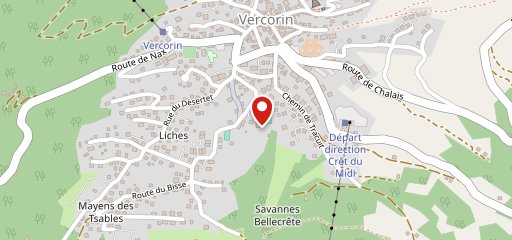 Crêperie du Lavioz sulla mappa