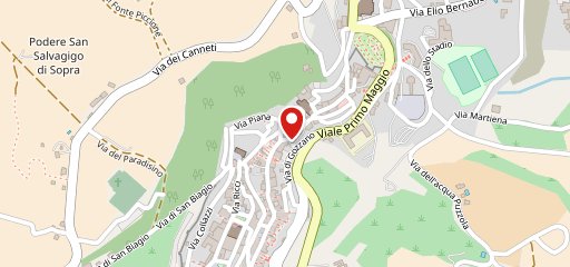 Le Logge del Vignola sulla mappa