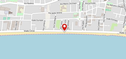 Ristorante Le Onde sulla mappa