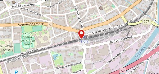 Le Panetier Sion sulla mappa