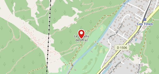 Le Paradis Des Praz sur la carte