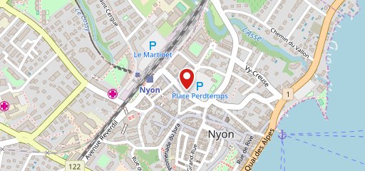 Hôtel des Alpes et Restaurant Le Perdtemps sulla mappa