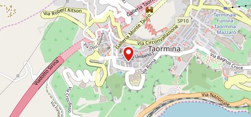 Le Quattro Fontane sulla mappa