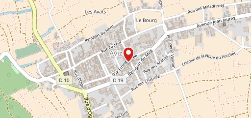 Le Recommandé sur la carte