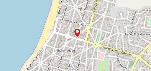 Le Square sur la carte