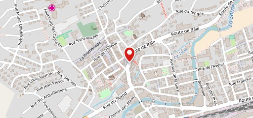 Le Toucan blö sulla mappa