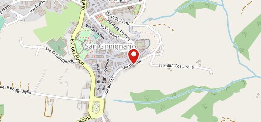 Le Vecchie Mura sulla mappa