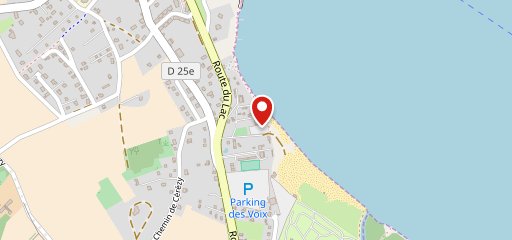 Les Sables sur la carte